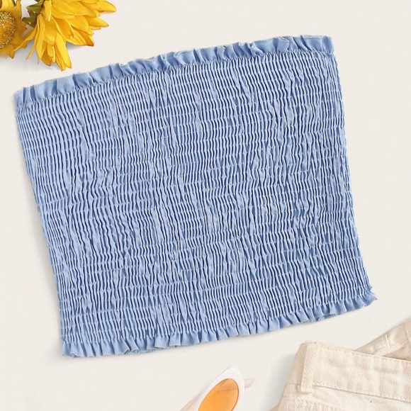 Tops - Blue Tube Top🤩